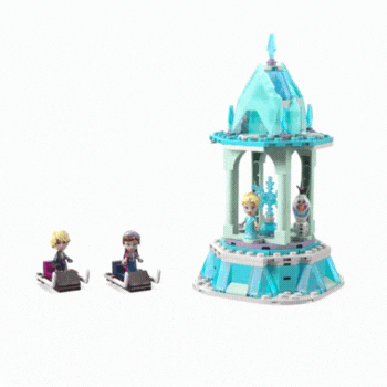 Caruselul magic al Annei si al Elsei Lego Disney Princess 43218 Lego